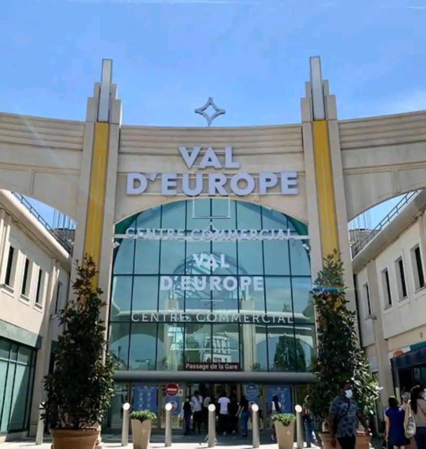 2 Chambres Privees - 6 Personnes A 8 Minutes De Disneyland Montévrain Exteriör bild